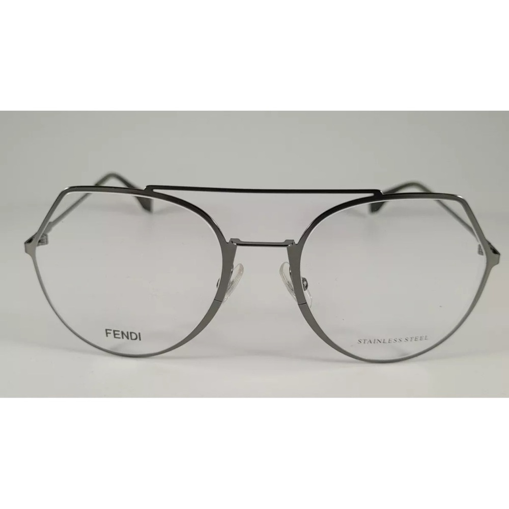 Fendi Eyeglasses Eyeglasses in silver - Picture 3 of 9